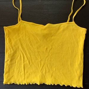 H&M Yellow Tank Top
